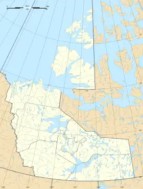 Voir sur la carte administrative des Territoires du Nord-Ouest