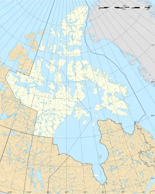 Voir sur la carte topographique du Nunavut