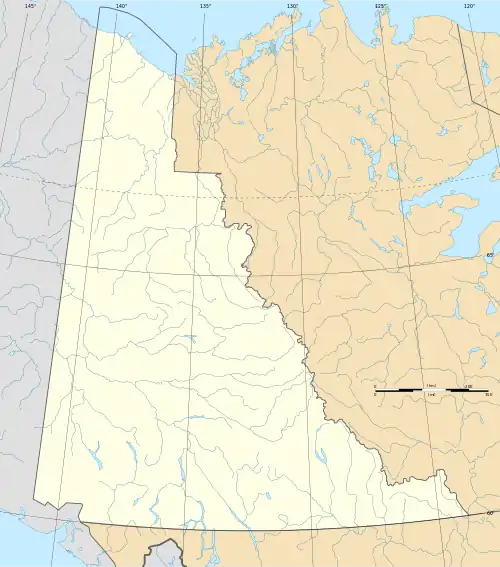 Voir sur la carte administrative du Yukon