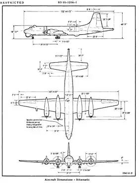 vue en plan de l’avion