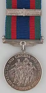 Médaille canadienne du volontaire