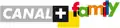 Logo de Canal+ Family du 20 octobre 2007 au 19 août 2009.