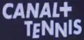 Logo provisoire pendant le Tournoi de tennis de Paris-Bercy en 2016.