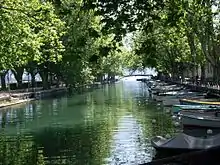 Vue du canal du Vassé