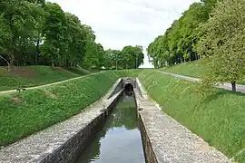 Entrée du tunnel coté amont.