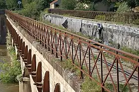 Le pont-canal de La Tranchasse