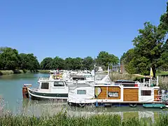 Canal de Montech - port de Montauban.