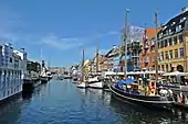 Quartier de Nyhavn, à Copenhague.
