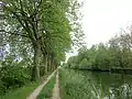 Le canal de la Marne au Rhin.