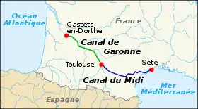 Le canal des Deux-Mers.
