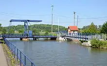 Pont levant à Zillisheim.