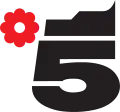 Logo de Canale 5 du 22 mai 1989 au 23 mai 2001