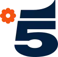 Logo de Canale 5 du 23 mai 2001 au 15 avril 2018