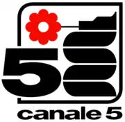Logo de Canale 5 du 13 janvier 1982 au 20 septembre 1985