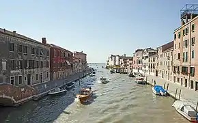 Le Canal de Cannaregio.