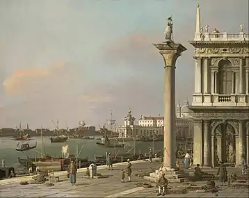 Bassin de saint-Marc vu de la Piazzetta, vers 1750National Gallery of Victoria