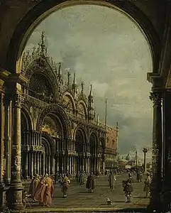 Saint-Marc, Venise, vers 1756Fitzwilliam Museum