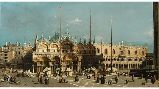 La place Saint-Marc à Venise, 1740-1750Musée d'Art contemporain de Rolandseck