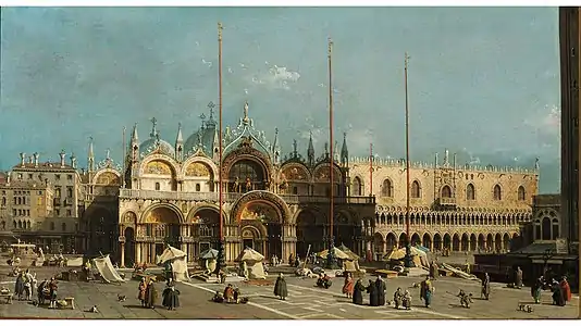 Place Saint-Marc à Venise, 1740-1750Musée d'Art contemporain de Rolandseck