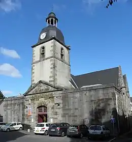 L'ancienne église Saint-Méen de Cancale (Ille-et-Vilaine).