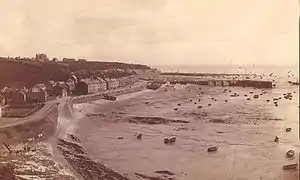 Le port de la Houle en 1896.