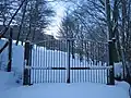 Image d'hiver dans le hameau de La Pennola