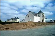 Lotissement en construction en 2001.