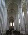 Voûtes de style gothique angevin de la collégiale Saint-Martin de Candes