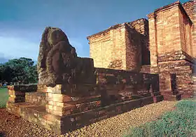 Le temple de Muaro Jambi.