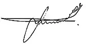 signature de Stanko Subotić