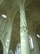 Colonne torse (vers 1515), transept Sud Basilique Saint-Nicolas à Saint-Nicolas-de-Port.