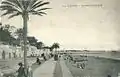 Promenade sur le boulevard du Midi au début du XXe siècle.