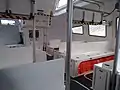 Intérieur d'un canot de sauvetage du MSC Meraviglia.