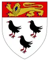 Blason de Canterbury Cantorbéry