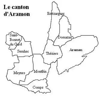 Carte du canton