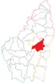 Situation du canton de Privas dans le département de l'Ardèche avant 2015
