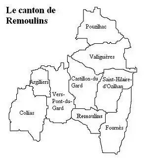 Carte du canton