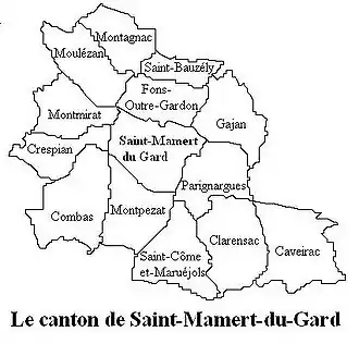 Carte du canton