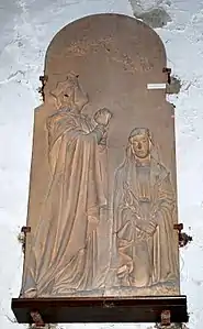 Sainte Clothilde et sainte Geneviève