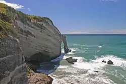 Arche du Cap Farewell vue depuis la plateforme d'observation.