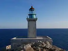 Photographie du phare du cap Ténare