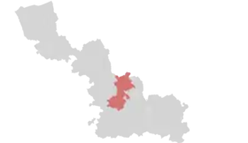 Localisation de Communauté d'agglomération de la Porte du Hainaut