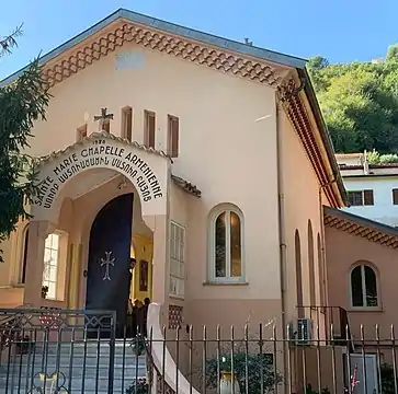 L'église arménienne Sainte-Marie de Nice.