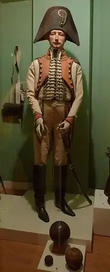 Costume de garde d'honneur (1808).
