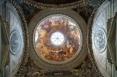 Le plafond du dôme Girolamo Pellegrini