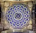 Coupole de la chapelle des Pazzi, décorée par Luca Della Robbia, basilique Santa Croce de Florence.