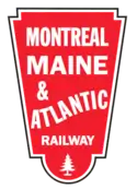 Logo de Montreal, Maine & Atlantic