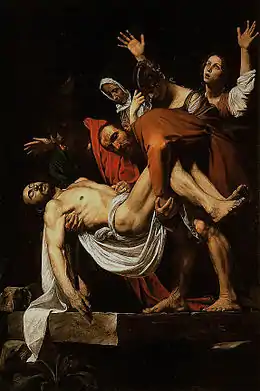 Mise au tombeau – Le Caravage (1602-1603)