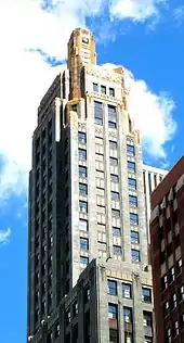 Le Carbide & Carbon Building, un exemple de l'architecture Art déco.