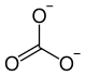 Anion carbonate